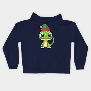 Christmas Frog Kids Hoodie